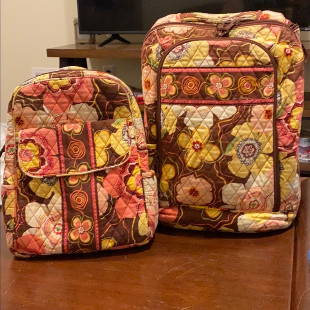Vera Bradley small and big bag set